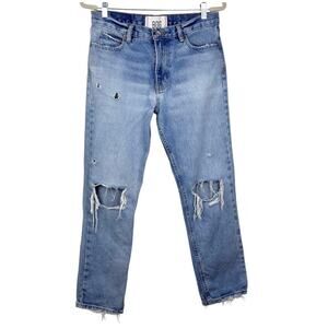 BDG Urban Outfitters Vintage Slim Fit High Rise Jeans 29/30 Distressed Ripped